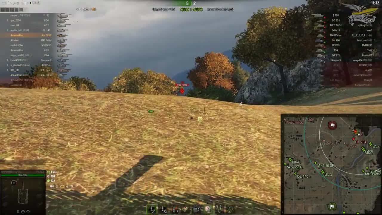 World of Tanks "Strv 103B - Как на ней играть - Гайд"