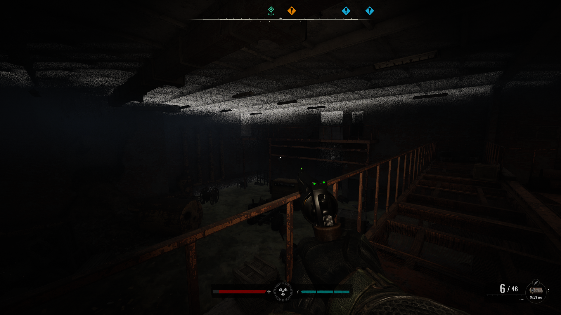 При заходе в темное помещение или в подземелье, появляется проблема с графикой