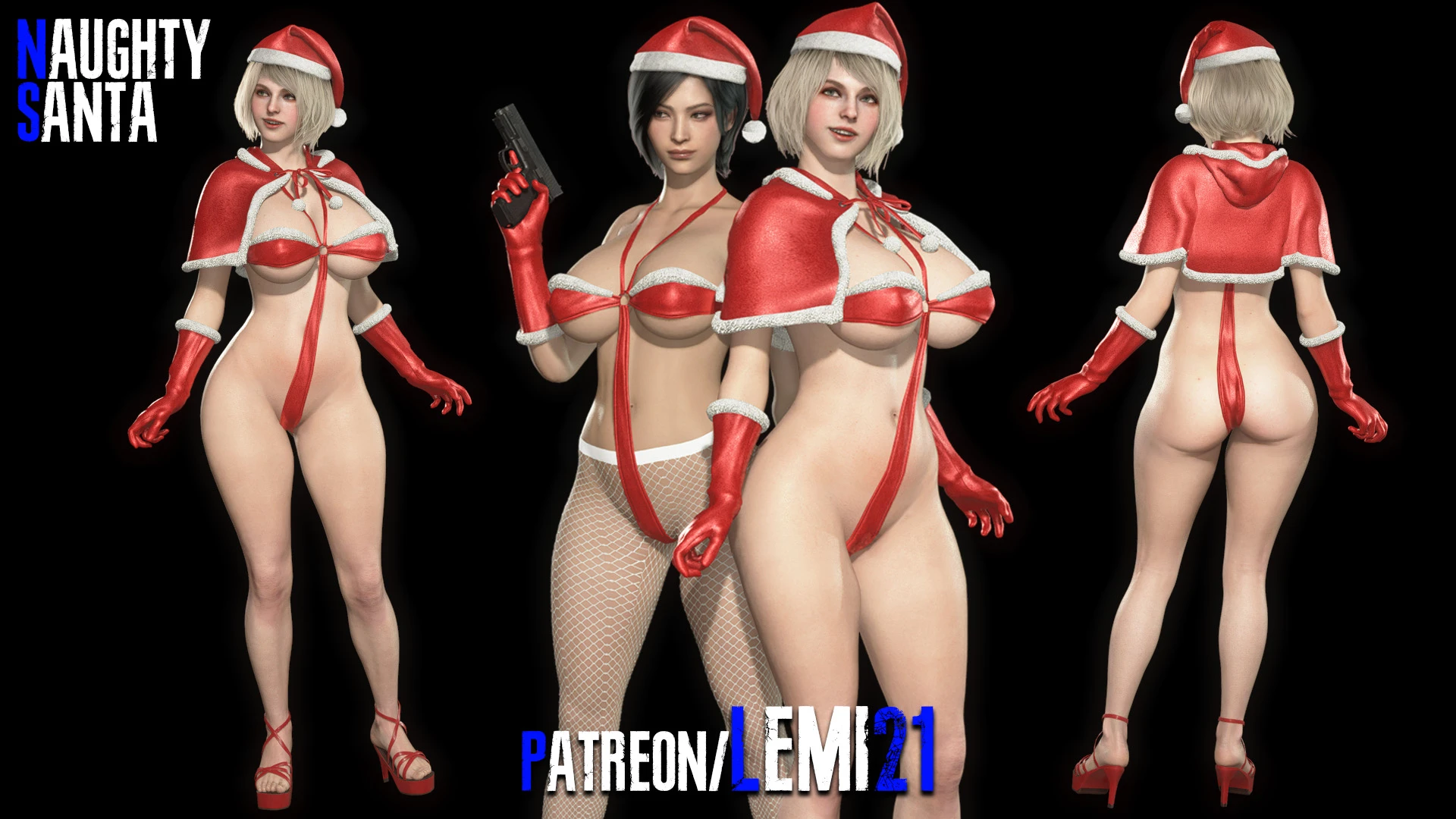 Resident Evil 4 Remake "Эшли и Ада - пошлые подарки" {Aqua}