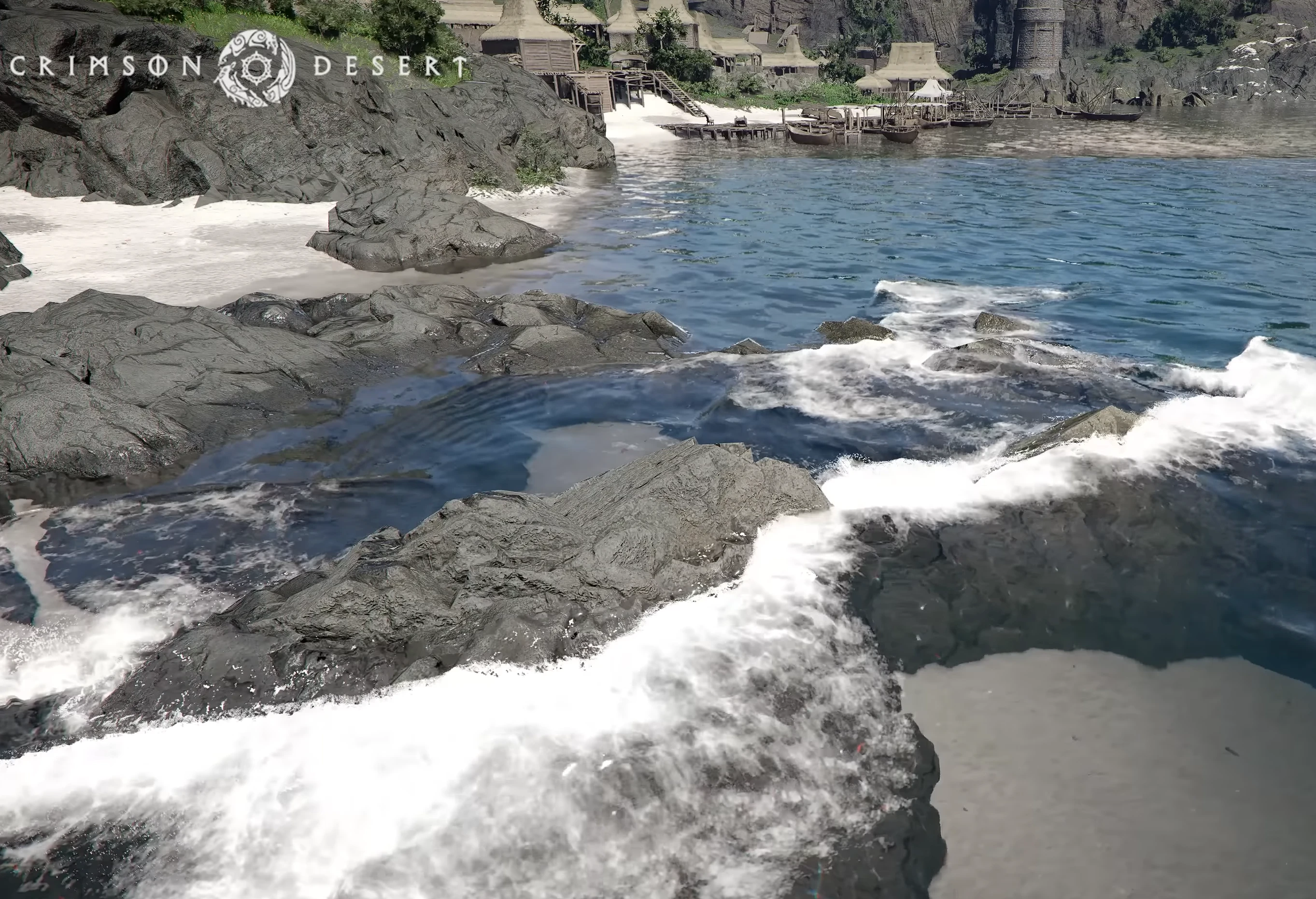 В Crimson Desert будет продуманная система намокания объектов, а не просто симуляция "мокрой одежды"