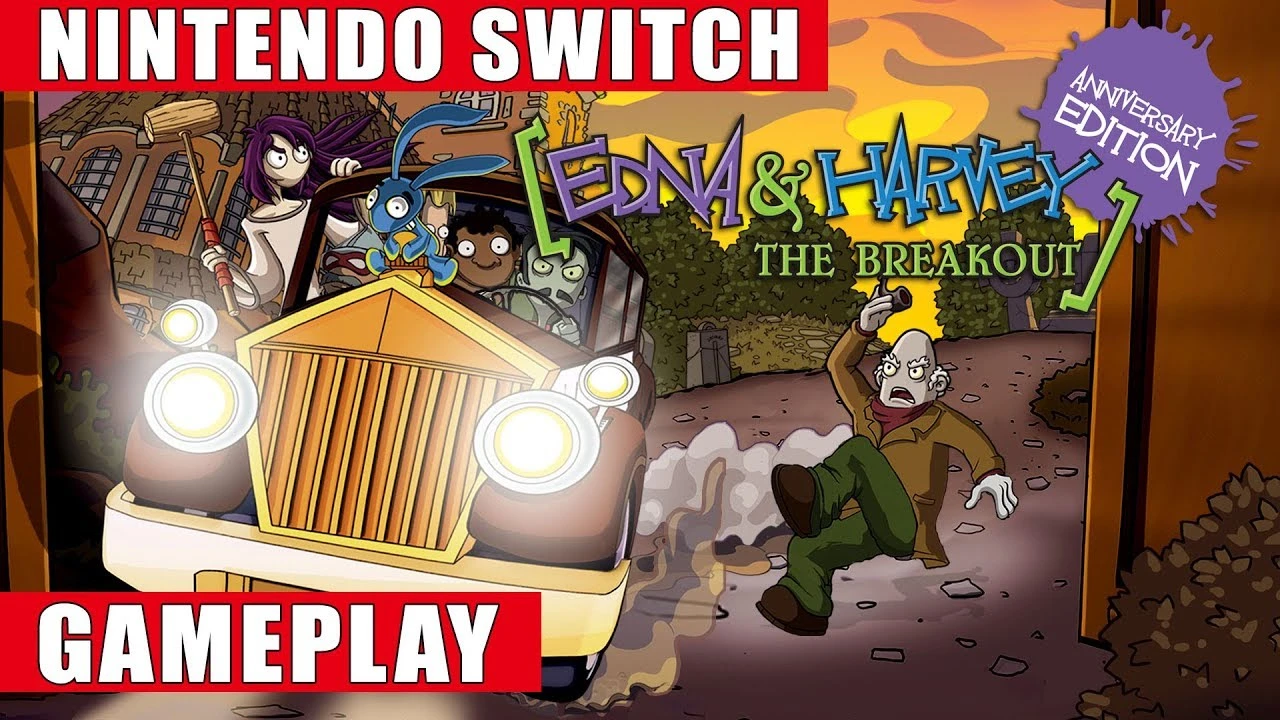 Представлен консольный геймплей Edna & Harvey: The Breakout - Anniversary Edition