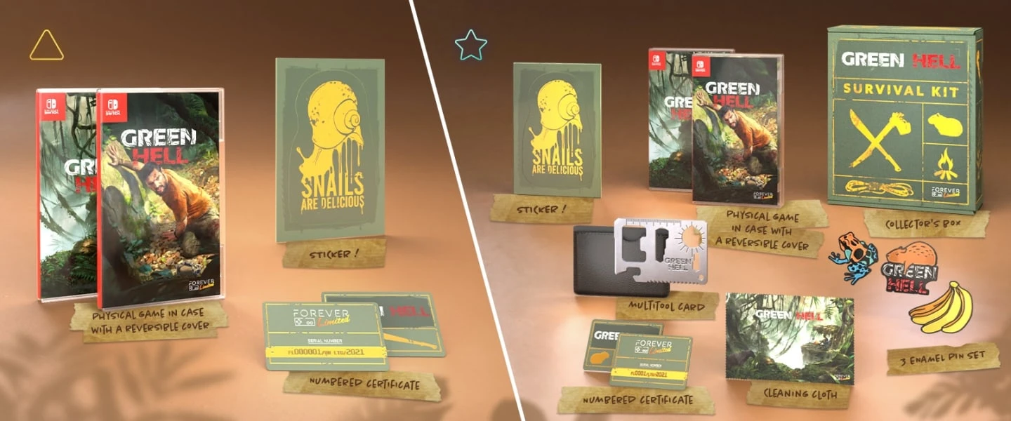 Green Hell получит физический релиз на Nintendo Switch