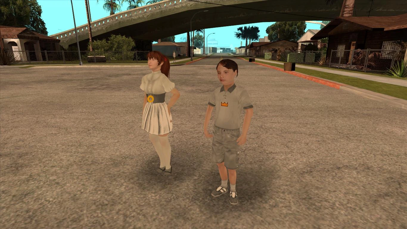 Grand Theft Auto: San Andreas "Скины Фрица и Бьянки"