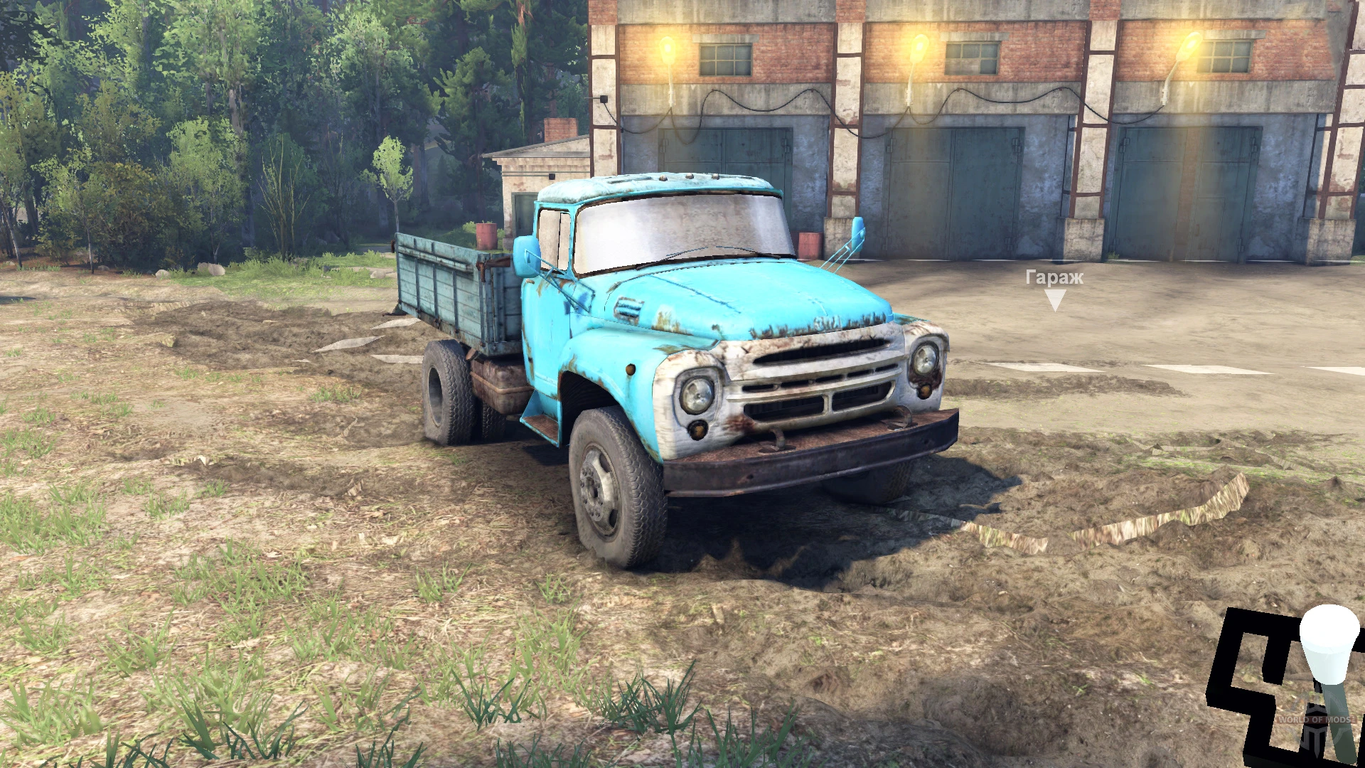 Spintires - Игровая механика - Коробка передач
