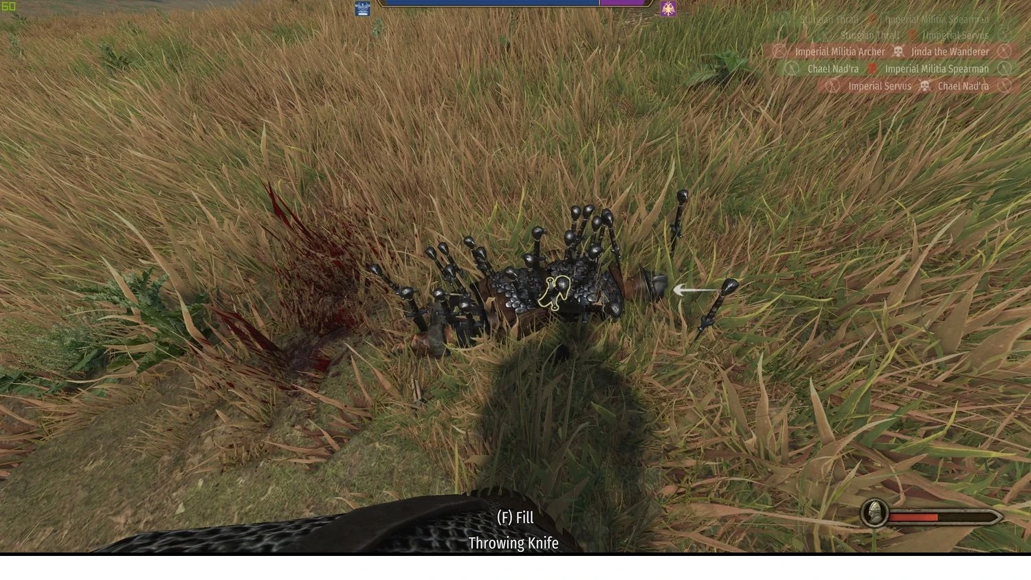 Mount & Blade 2: Bannerlord "Фикс метательных ножей"