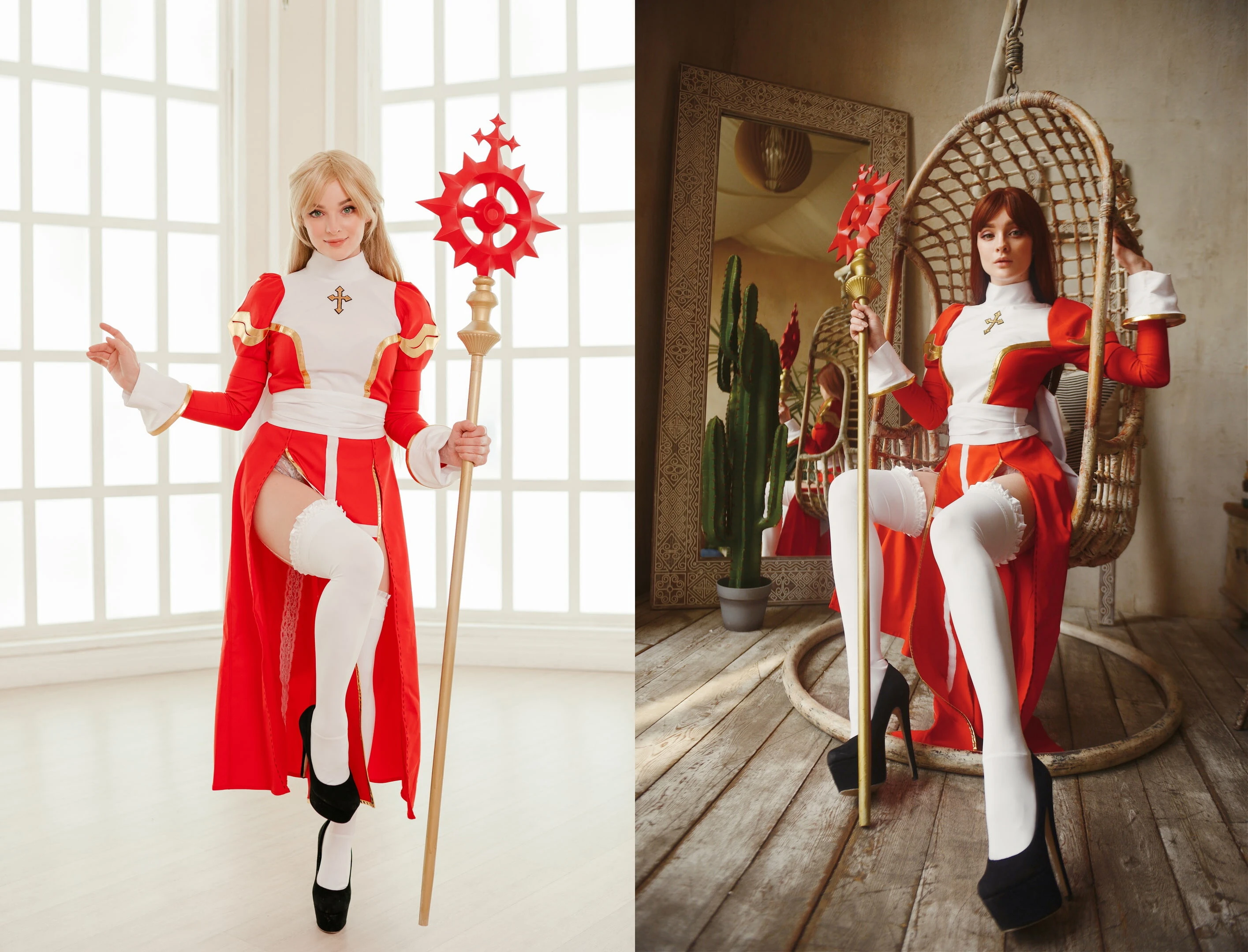 Косплей на High Priest из игры "Ragnarok Online"