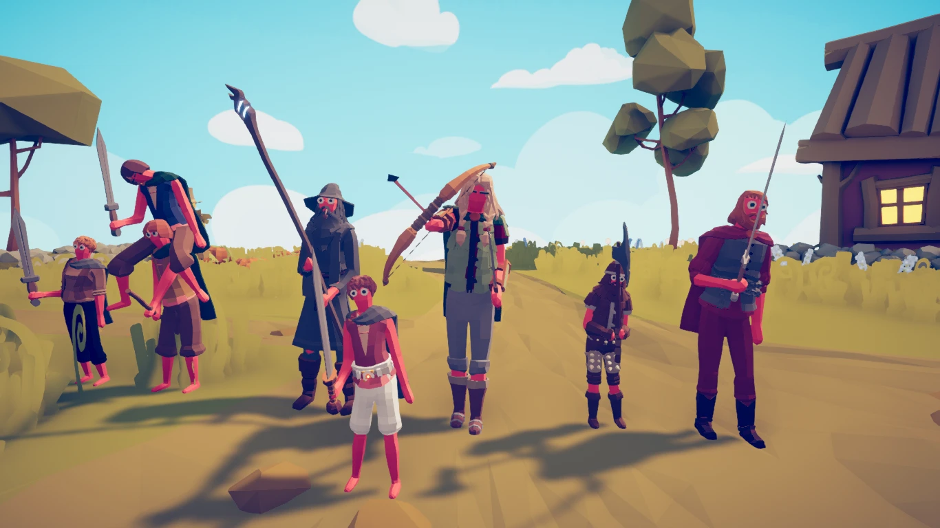 Totally Accurate Battle Simulator "Персонажи из Властелина колец"
