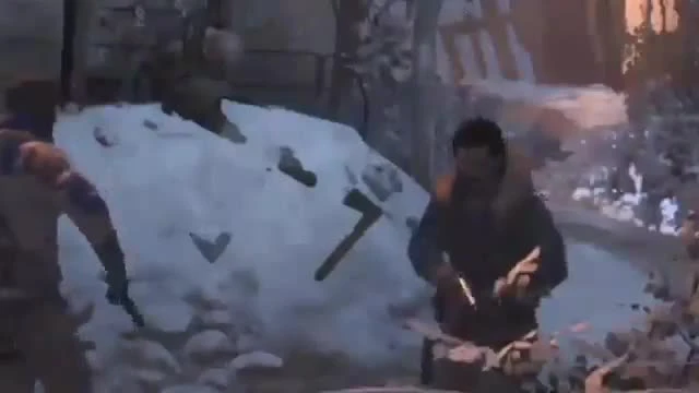 Rise of the Tomb Raider "Баг - Искусственный интеллект" [Прикол]