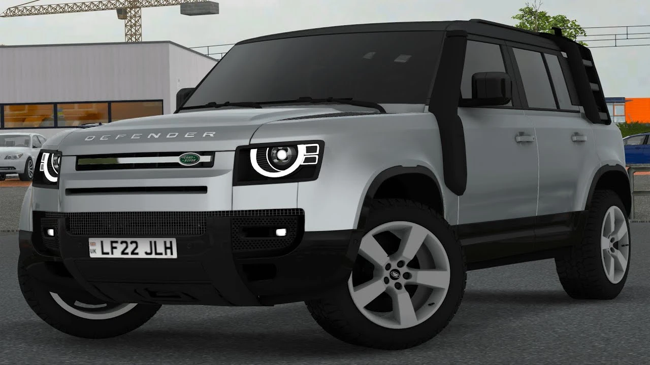 Euro Truck Simulator 2 "Land Rover Defender 110 2023 L663" [v1.8]
