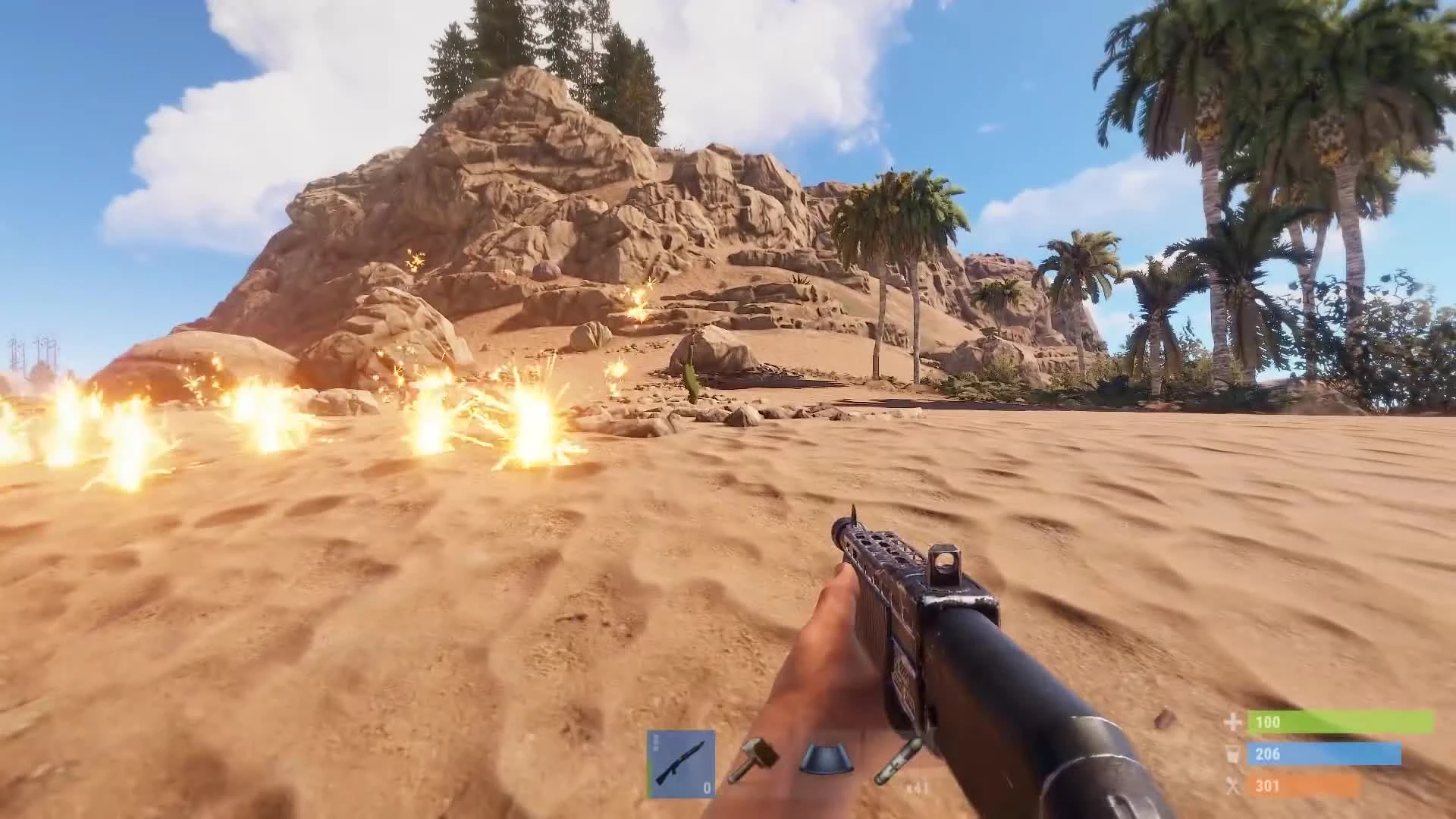 Rust - Новый зажигательный снаряд для дробовиков!