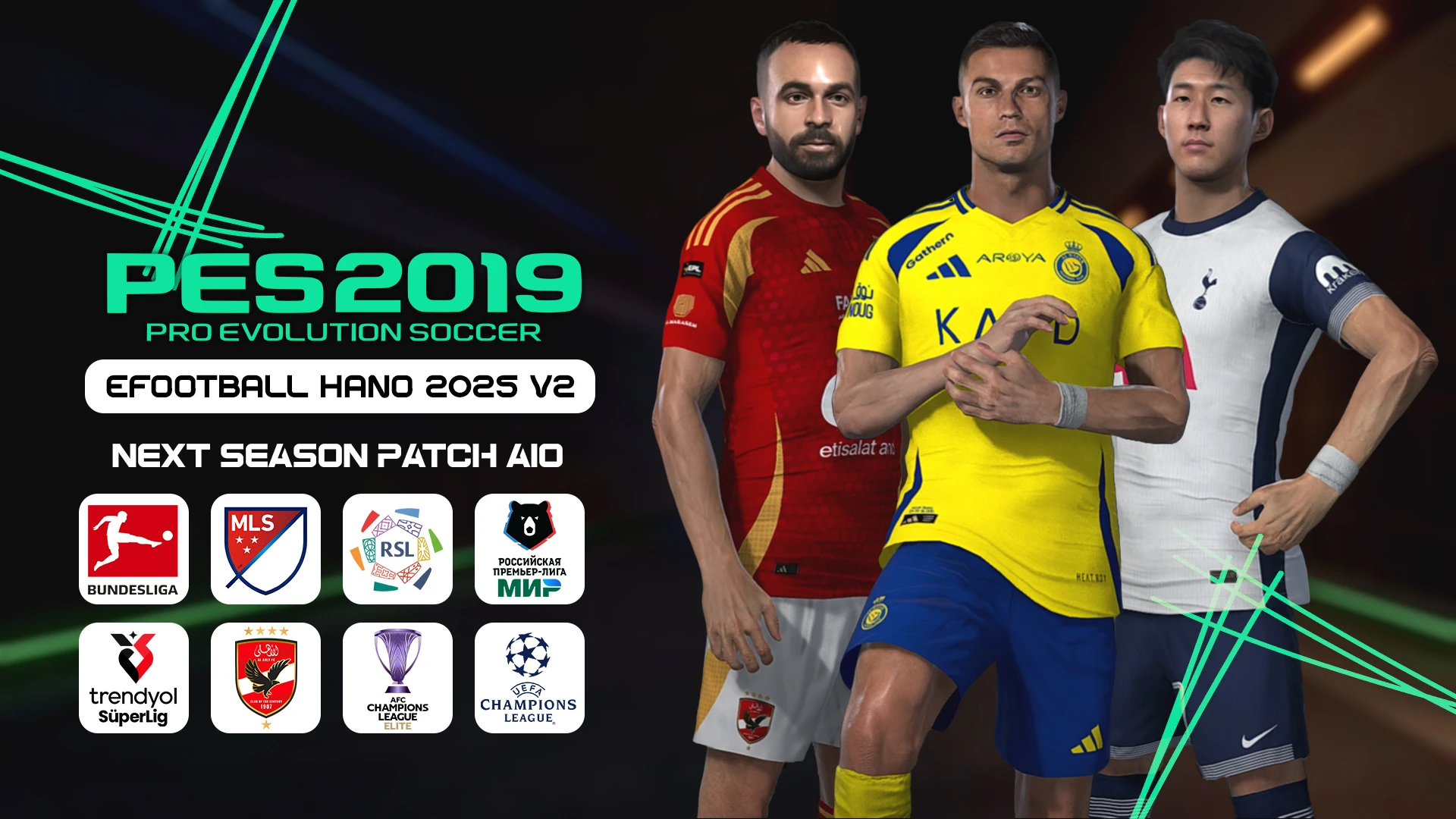 PES 2019 "eFootball HANO Patch Сезон 2024-2025" [2.0]