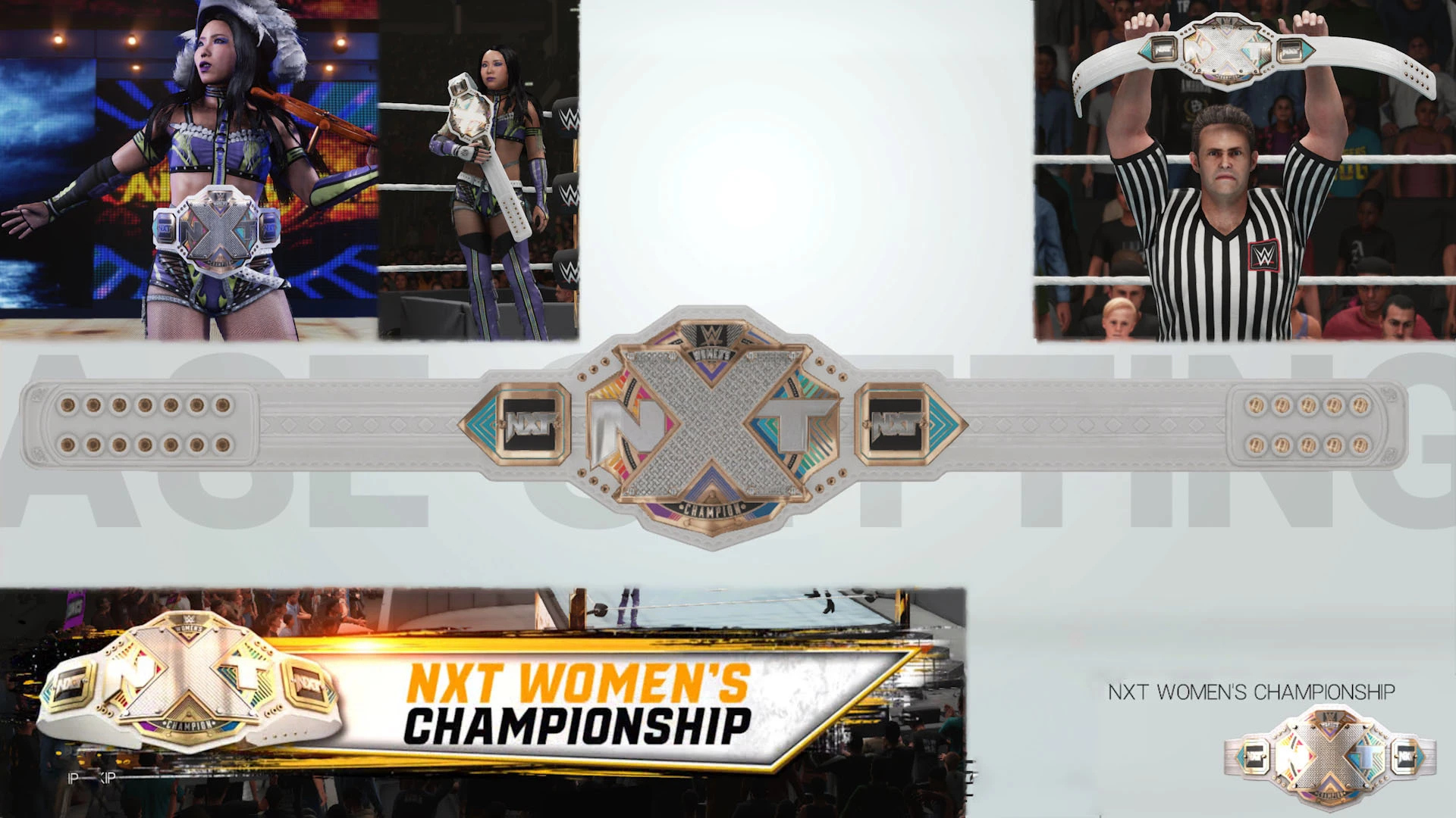 WWE 2K19 "Пояс/Титул NXT чемпиона среди женщин из WWE 2K25"