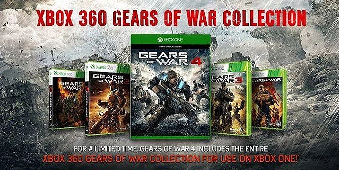 Покупаешь Gears of War 4 для Xbox One и получаешь приятные бонусы