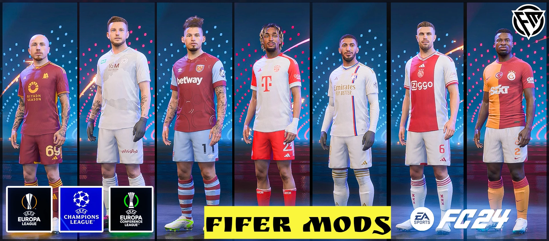 FIFA 23 "FIFA 23 "Мод Сезон 23-24 + обновление составов V4"