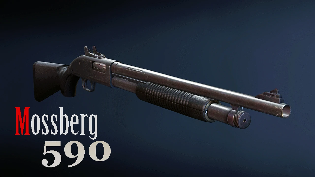 Resident Evil 2 "Mossberg 590"