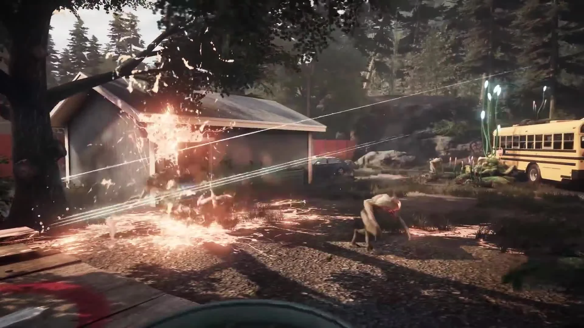 Геймплейный трейлер Earthfall E3 2018