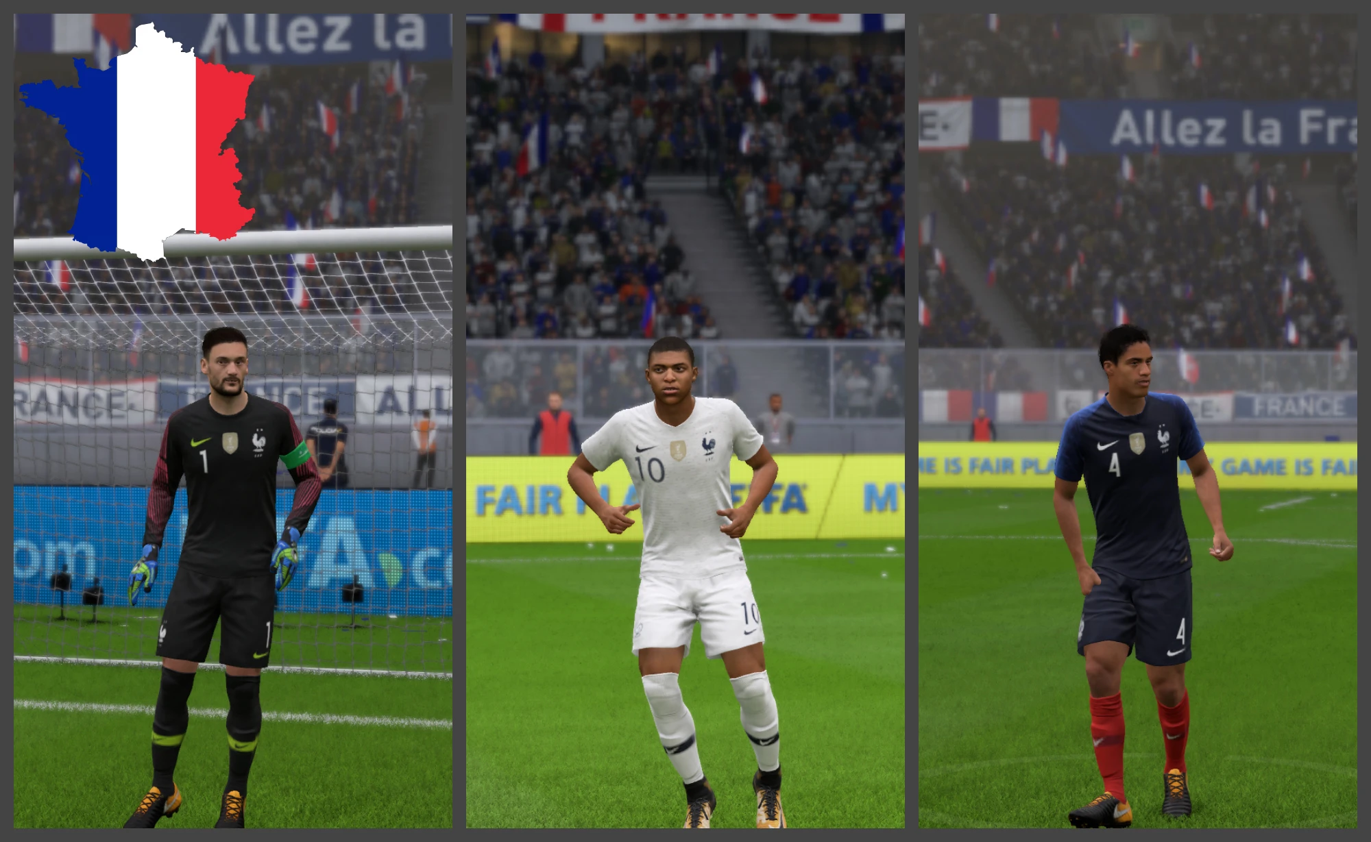 FIFA 18 "France 2018 NEW kits + minikits"
