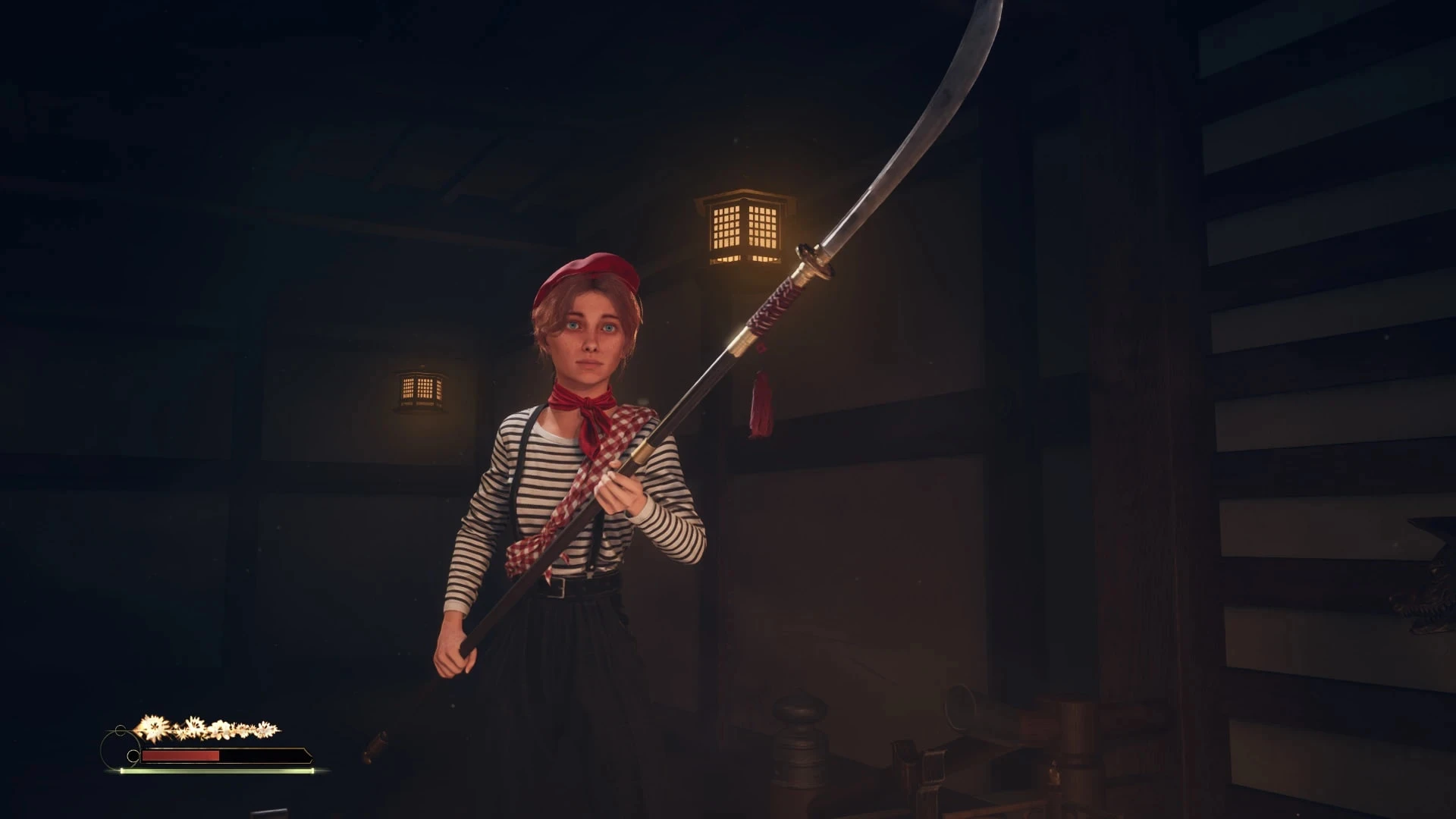 Silent Hill f "Хинако в костюме Багета Маэль"