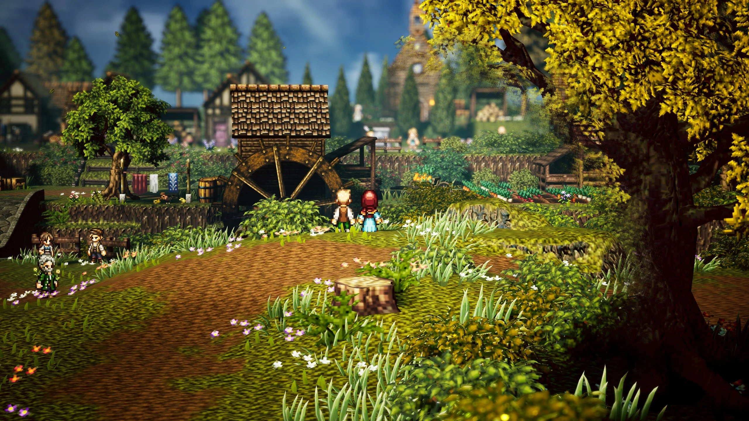 Гайд сбору семян и животных для вашей фермы в Octopath Traveler 0