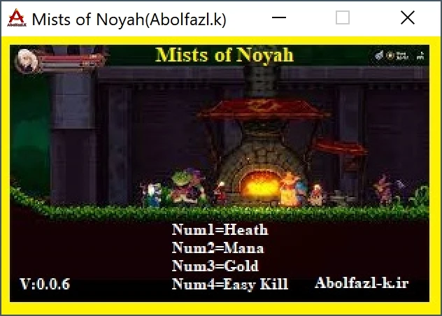 Mists of Noyah: Трейнер/Trainer (+4) [0.0.6] {Abolfazl.k}