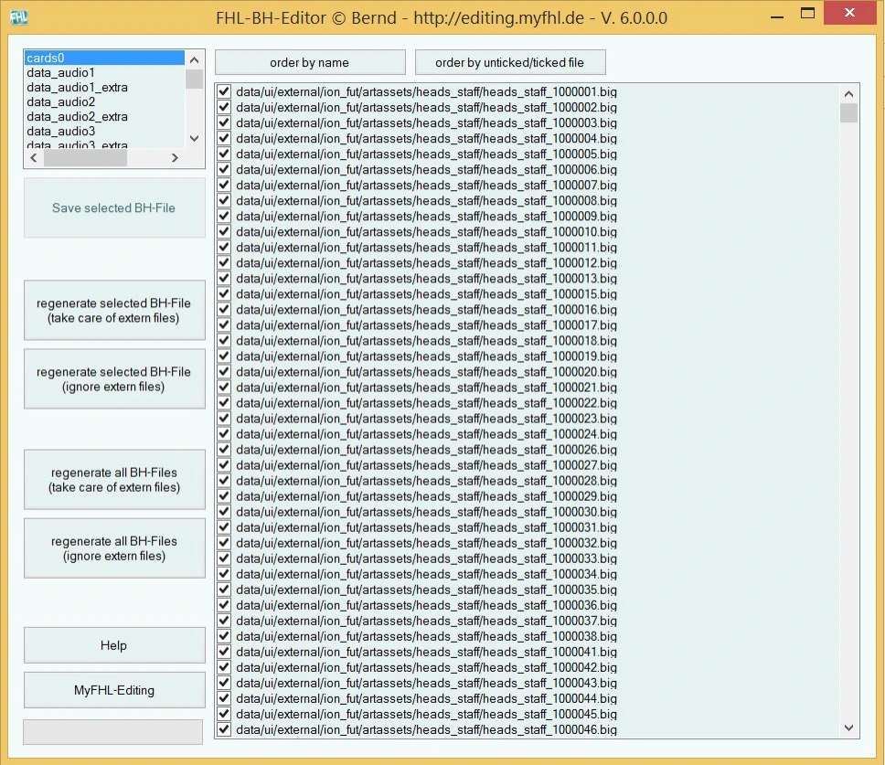 FIFA 16 "FHL BH Editor 2016"