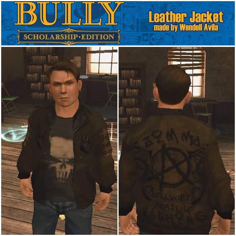 Bully: Scholarship Edition "Каратель (куртка)"