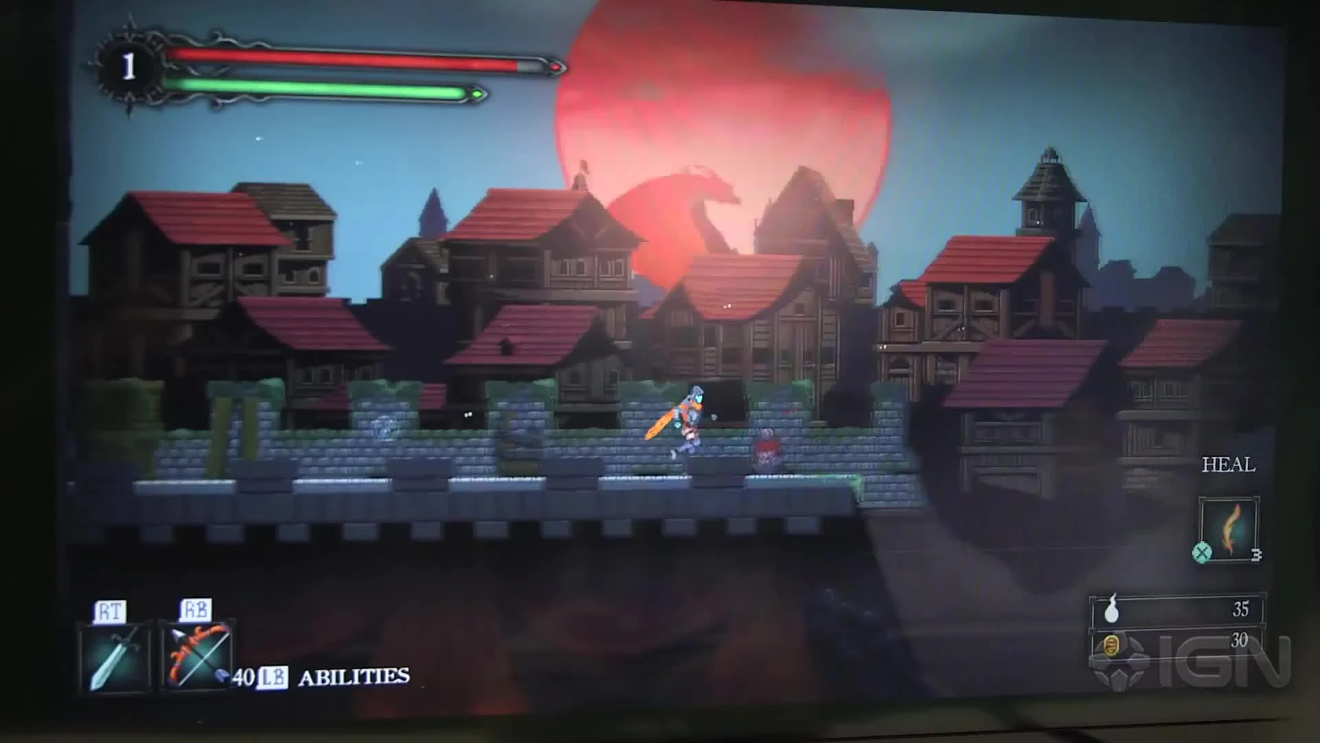 Death's Gambit "двухмерная Dark Souls геймплей"