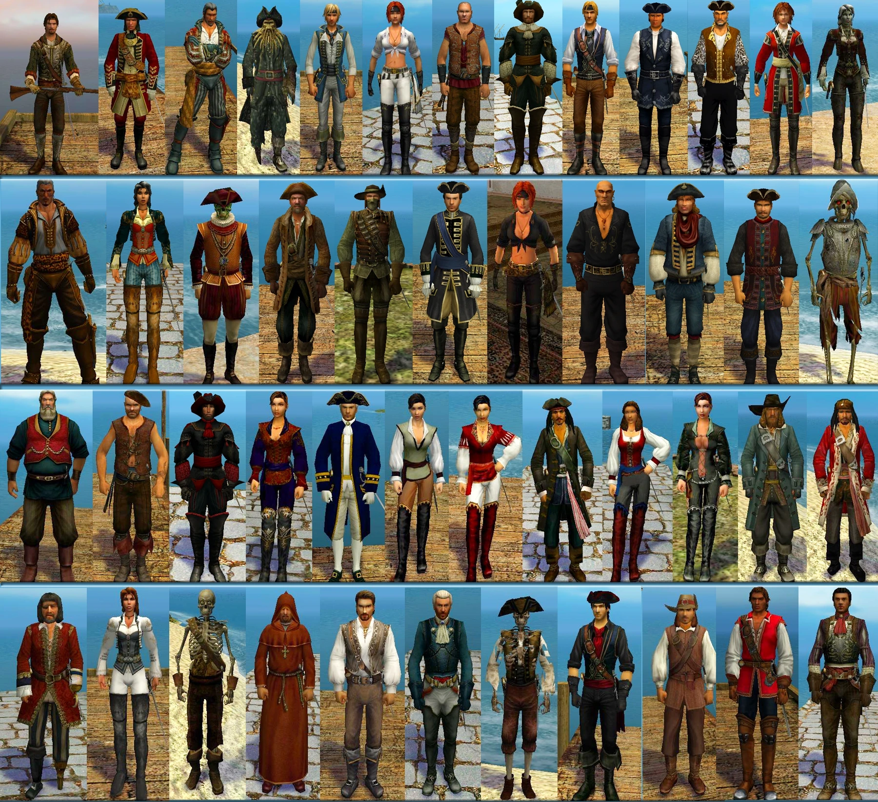 Корсары: ГПК "Новые Герои для "Корсары ГПК 1.3.2 АТR" (54 персонажа)"