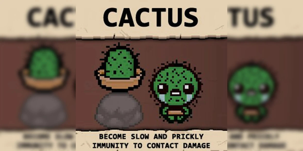 The Binding of Isaac "Новый предмет - Кактус"