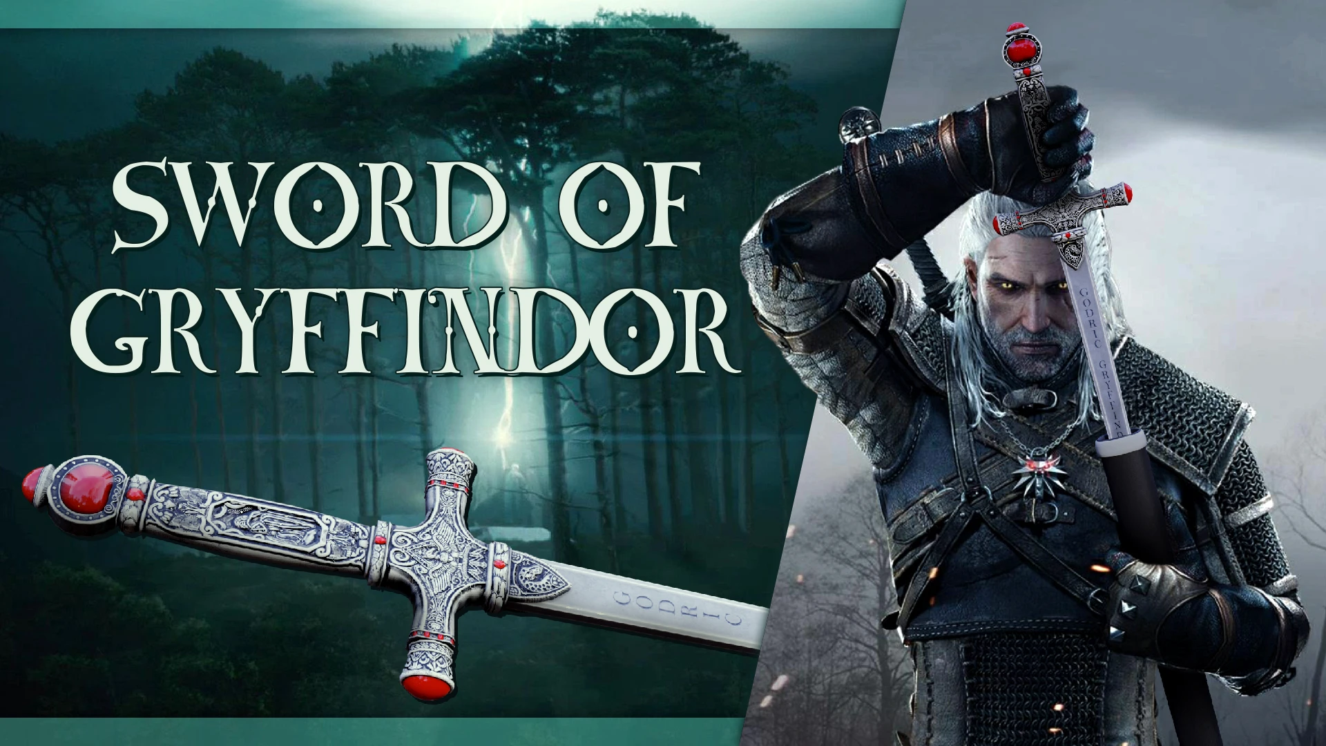 Witcher 3 "Новый меч - Sword of Gryffindor"