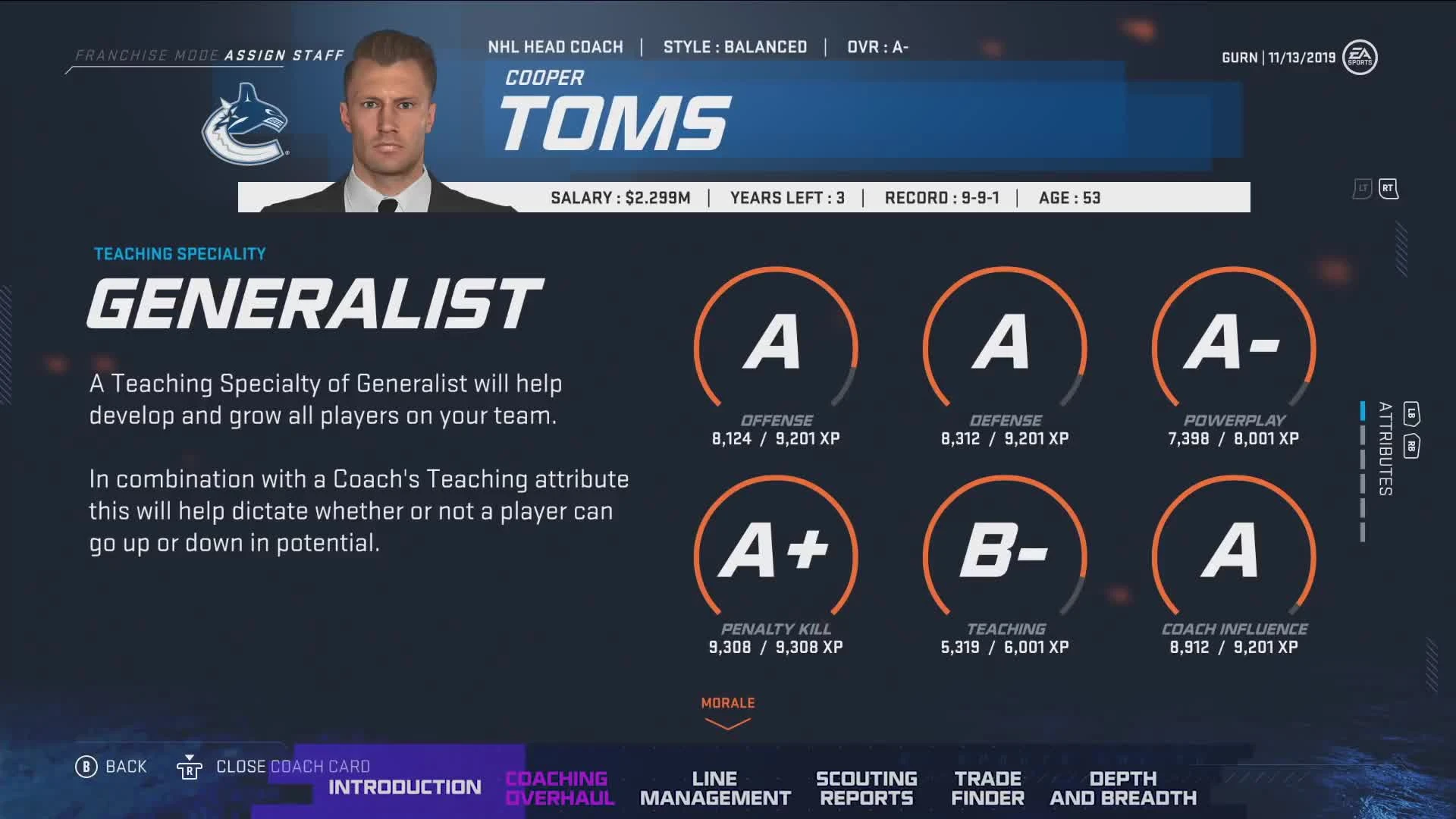 NHL 20 - представлен геймплей режима Franchise Mode