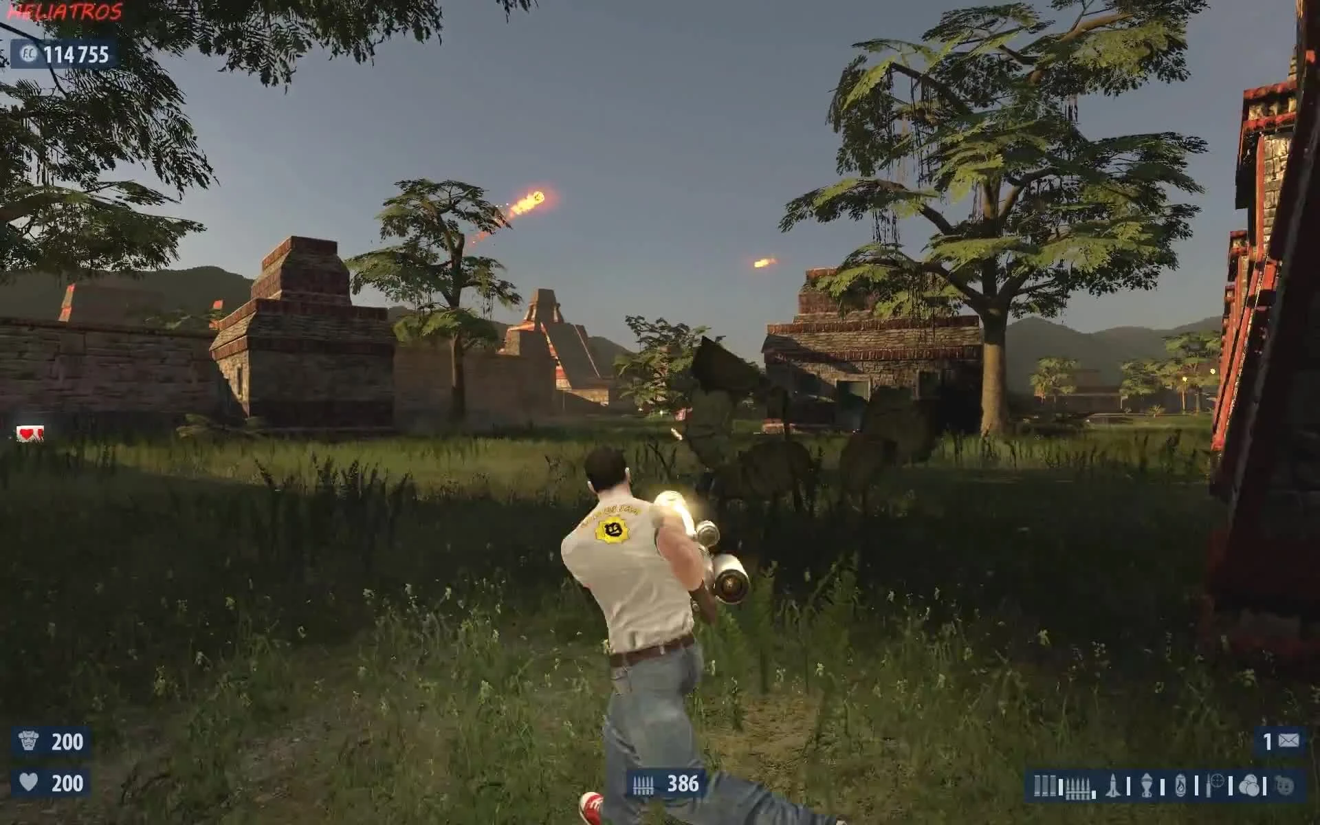 Хардкор-прохождение Serious Sam HD: TSE !БЕЗ РАНЕНИЙ! #4