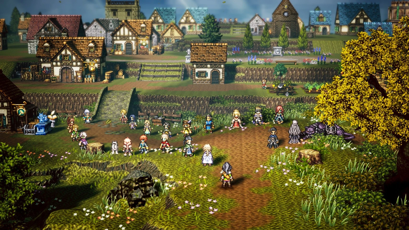 Пассивный доход в Octopath Traveler 0: гайд по быстрому фарму денег