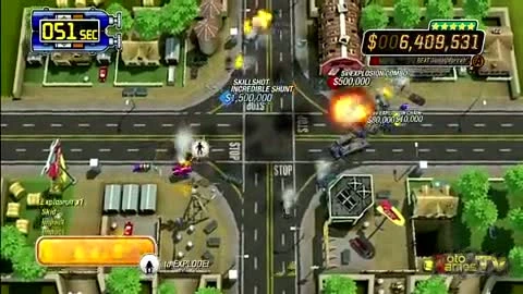Burnout Crash "Видео геймплея"