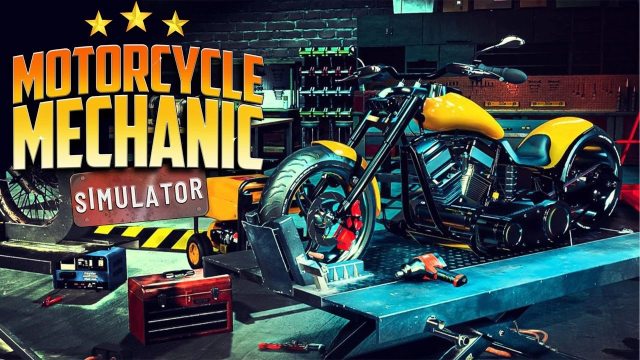 Симулятор механика мотоциклов Motorcycle Mechanic Simulator 2021 вышел на Nintendo Switch