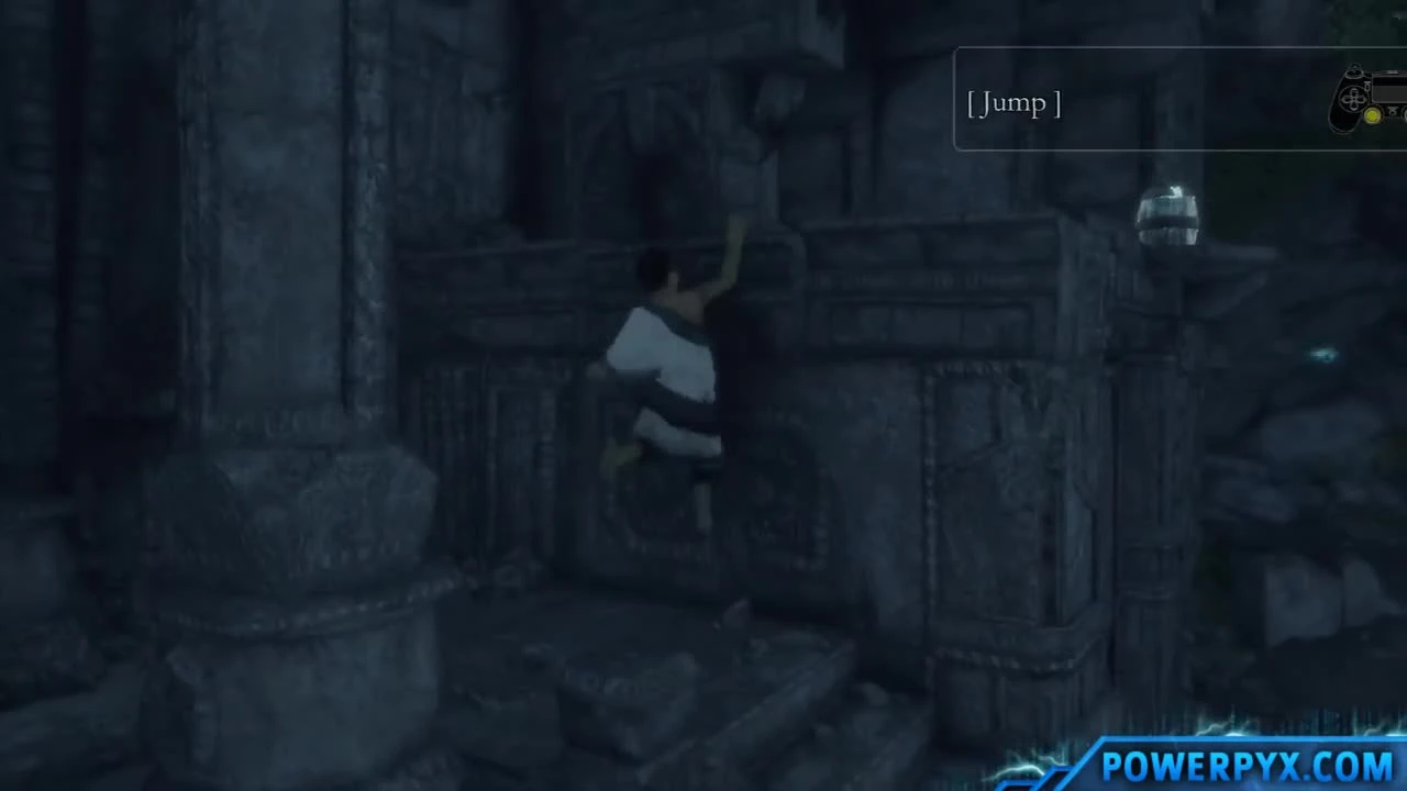 The Last Guardian "Получение трофея Balancing Barrels."