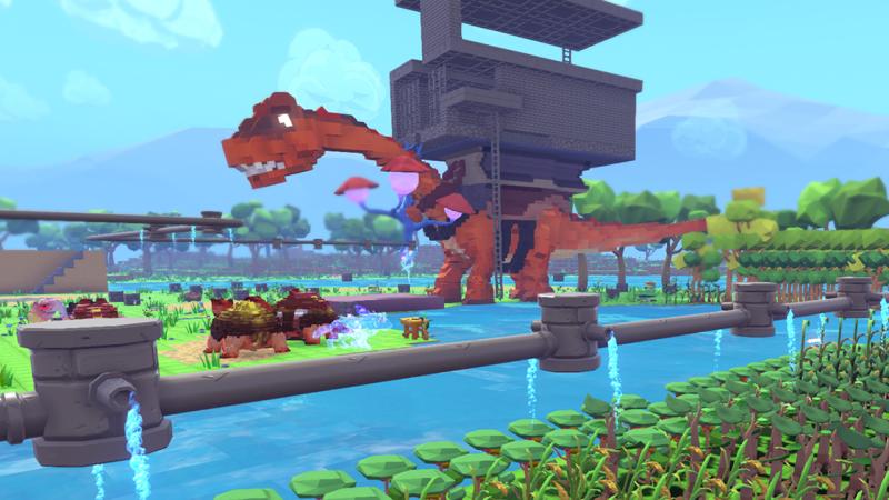 В конце марта состоится релиз песочницы PixARK в раннем доступе