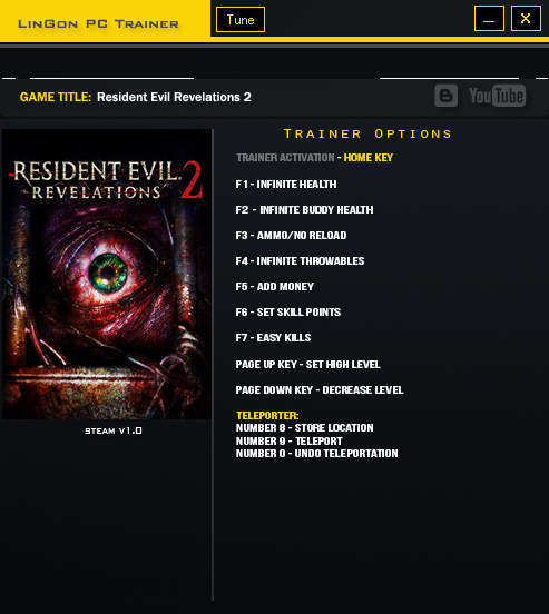 resident evil revelations 2 v5.0 с1-4 части читы и коды resident evil revelations 2 v5.0 с1-4 части читы и коды