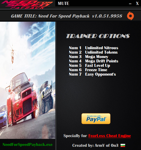 SCARICA NEED FOR SPEED PAYBACK