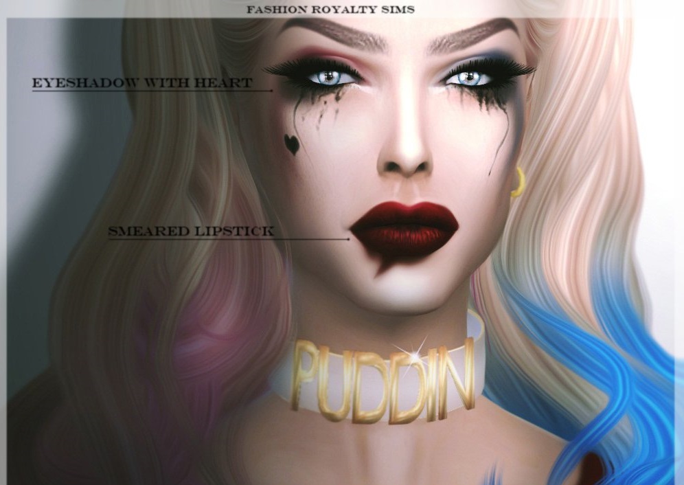 скачать мод на симс 4 харли квинн Скачать прическа harley quinn от simduction для симс 4.