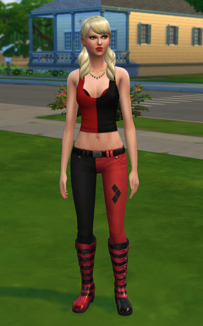 скачать мод на симс 4 харли квинн Harley quinn| sims 4 download youtube.