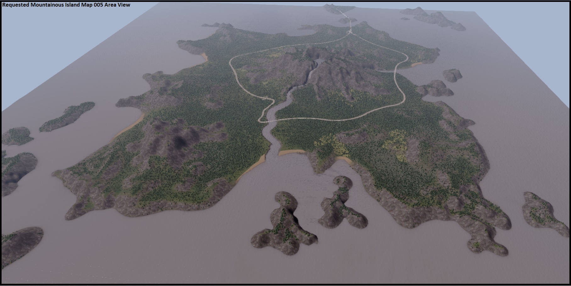 City Skylines Island Map