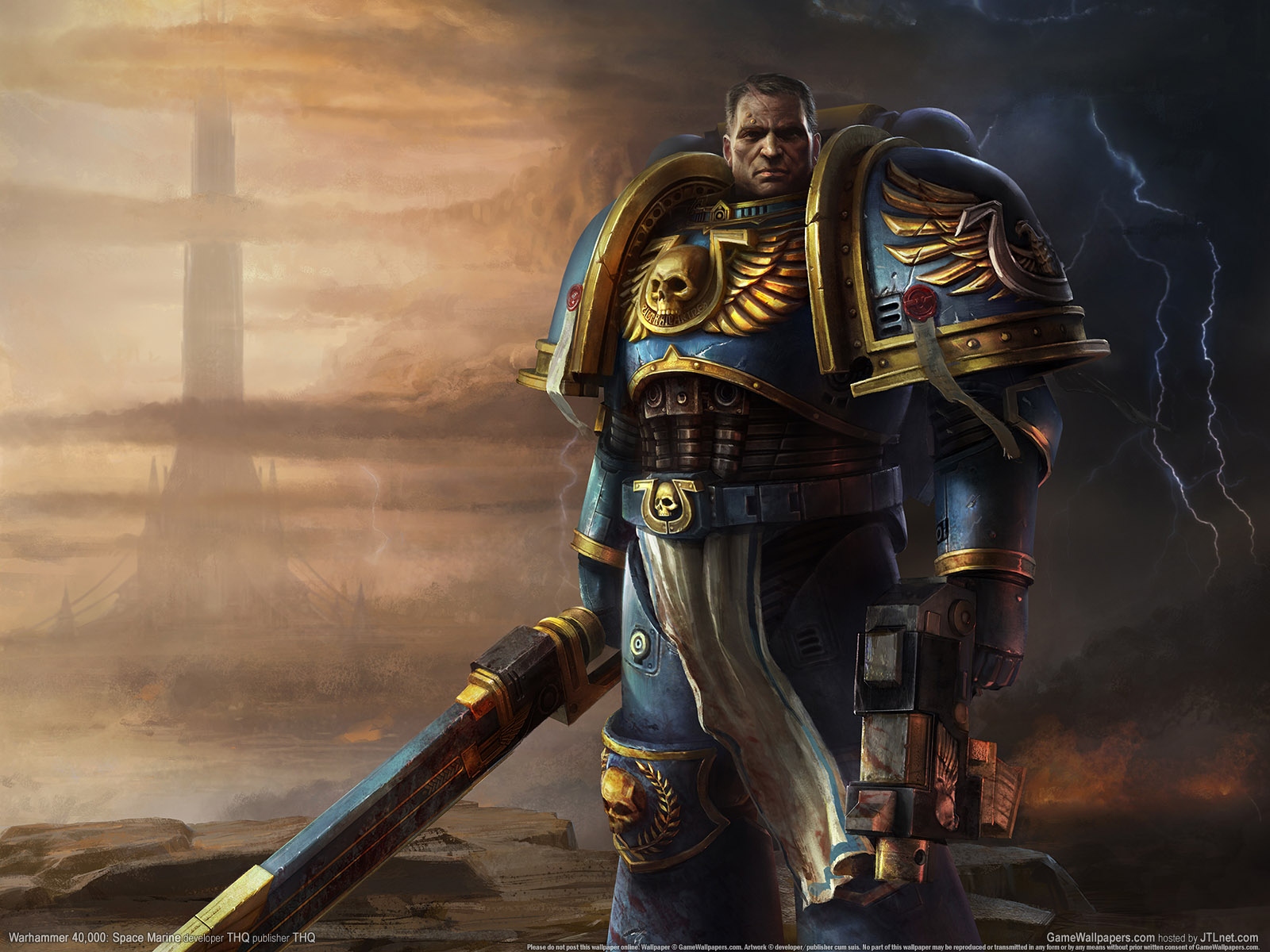 Space marine 2 кто разработчик. Вархаммер 40k space marine. warhammer 40000 space marine. ультрамарины warhammer 40000. вархаммер 40 000 космодесант арт.