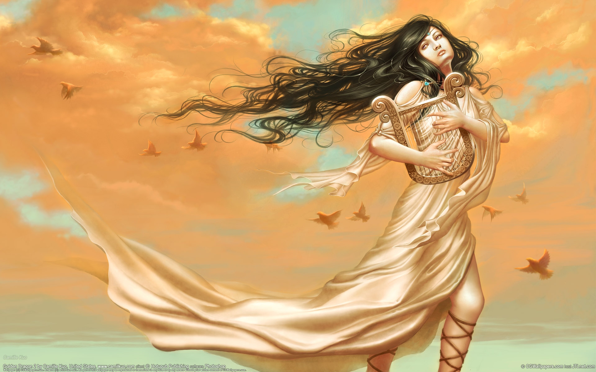 картины фэнтези. Shaiya богиня этейн. бог любви. виктория лебедь. персефона богиня весны.