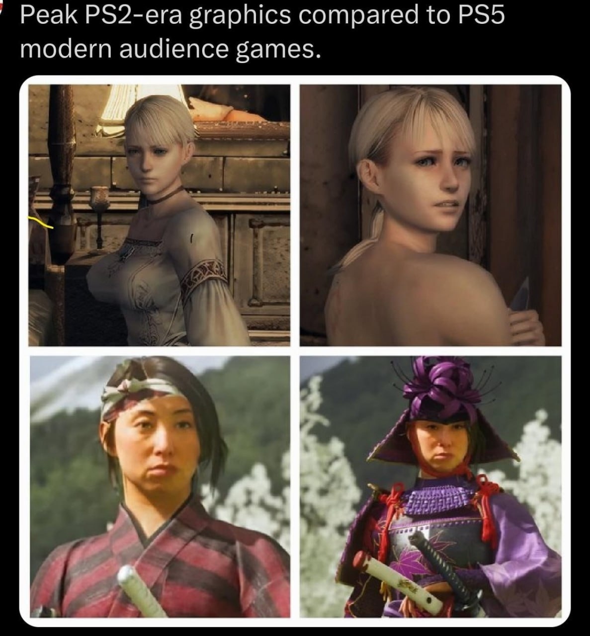 Галерея игры Ghost of Yotei