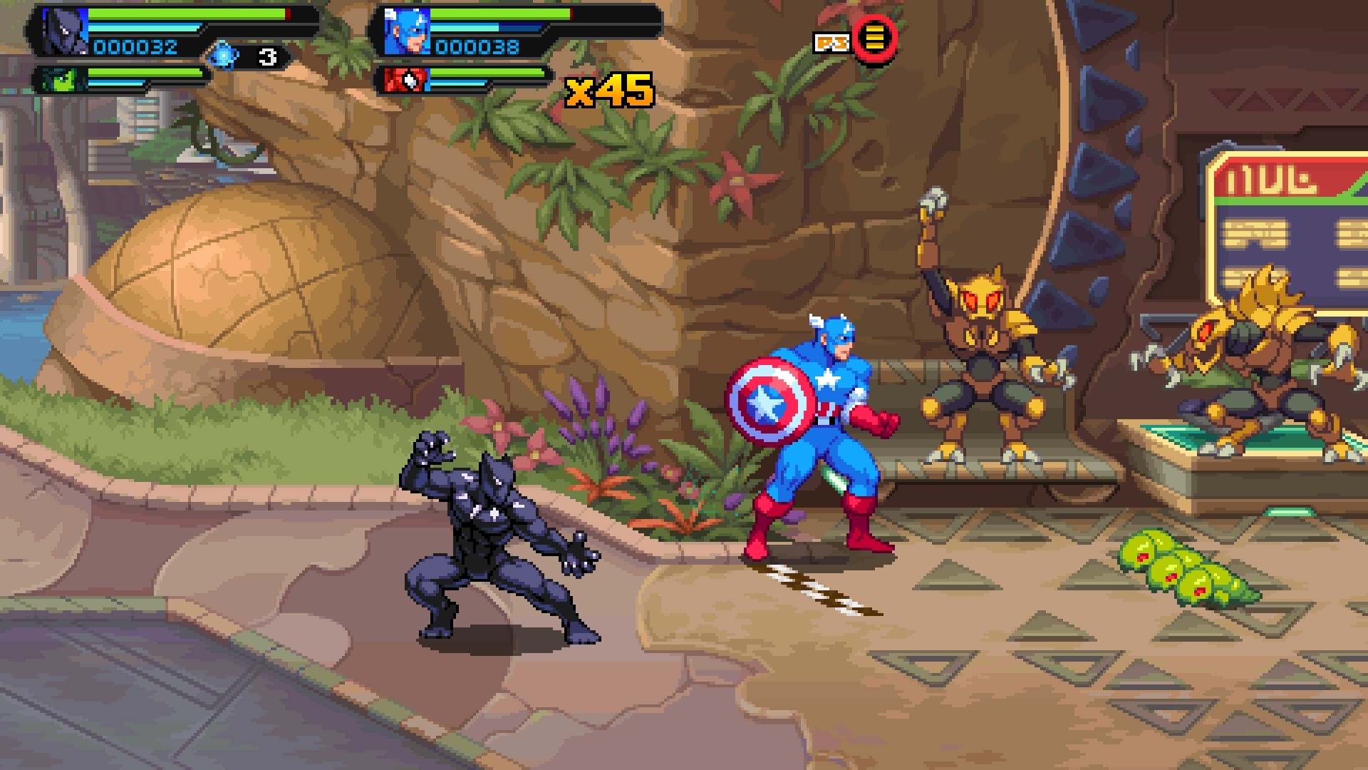 Галерея игры Marvel Cosmic Invasion