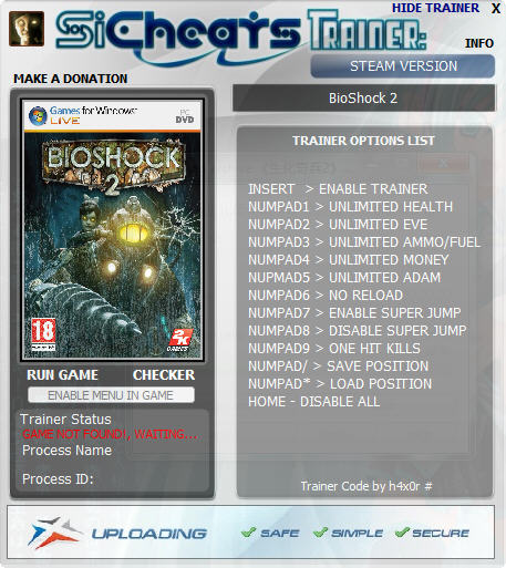 BIOSHOCK 2 ТРЕЙНЕР 1.5.0.019 СКАЧАТЬ БЕСПЛАТНО BIOSHOCK 2 ТРЕЙНЕР 1.5.0.019 СКАЧАТЬ БЕСПЛАТНО