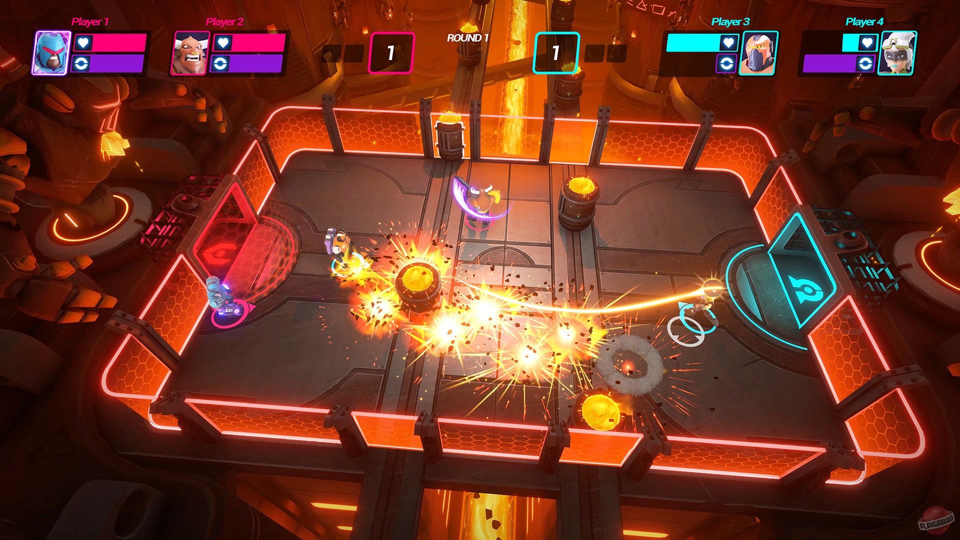 Скриншот HyperBrawl Tournament