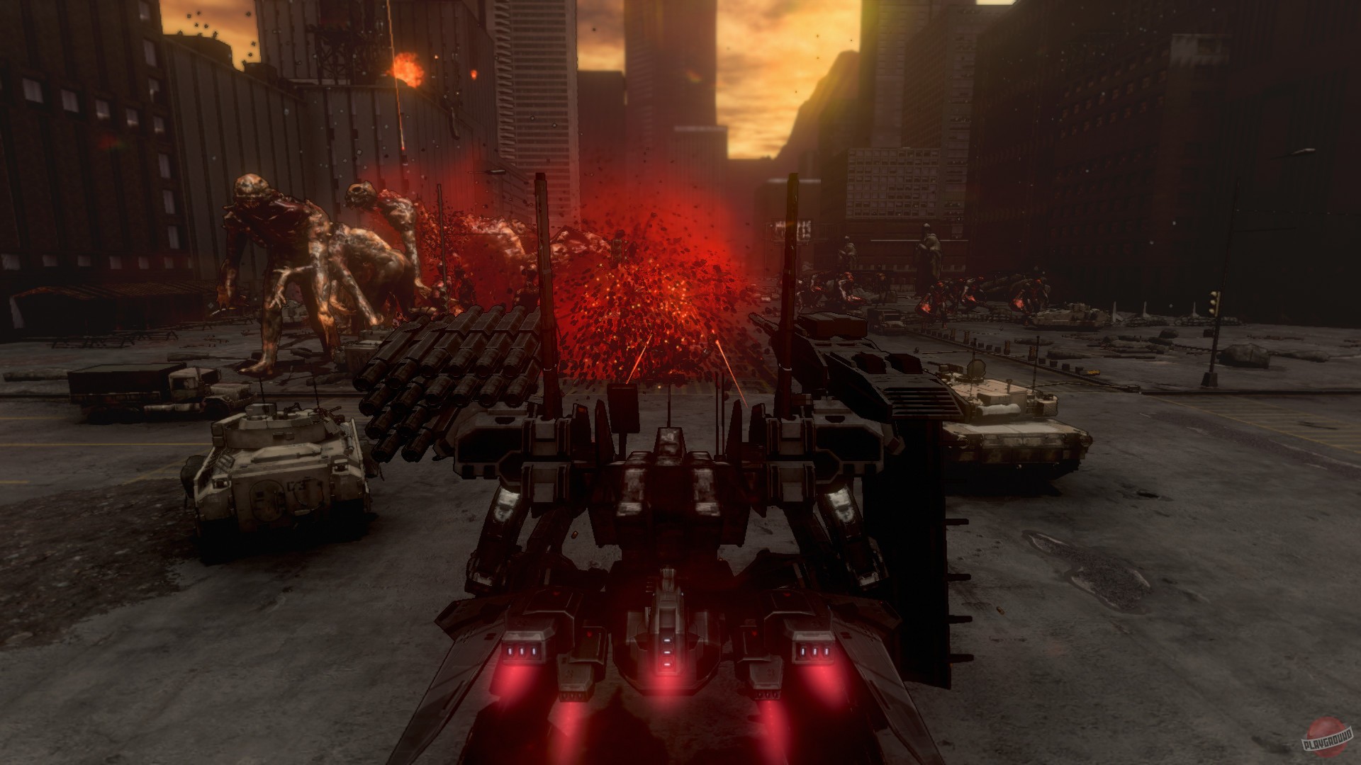 Скриншот Mecha Knigts: Nightmare