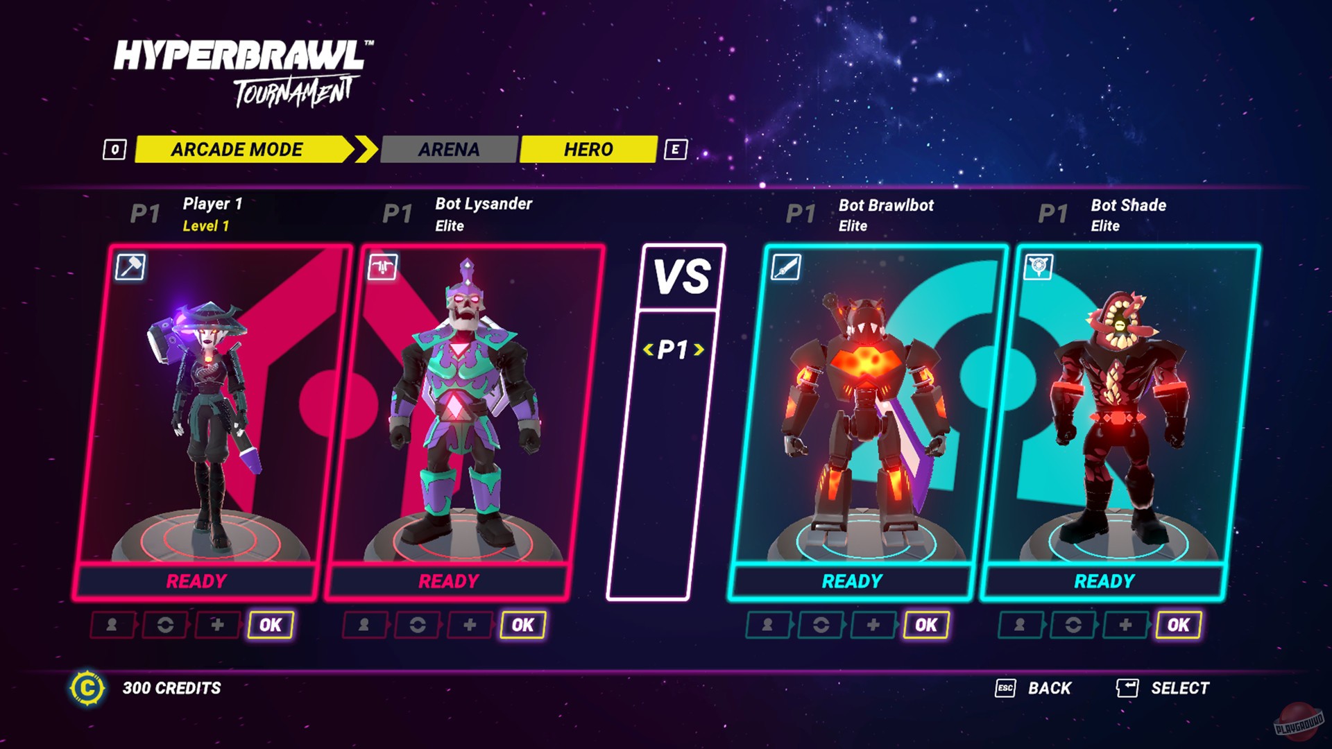 Скриншот HyperBrawl Tournament